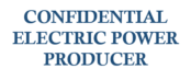 Confidential electric power producer logo