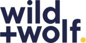 wild + wolf logo