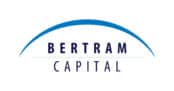 Bertram Capital logo with bold blue text and a blue arc above the company name on a white background.