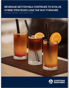 Capstone Partners Beverage Sector