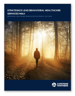 Behavioral Healthcare Services M&A